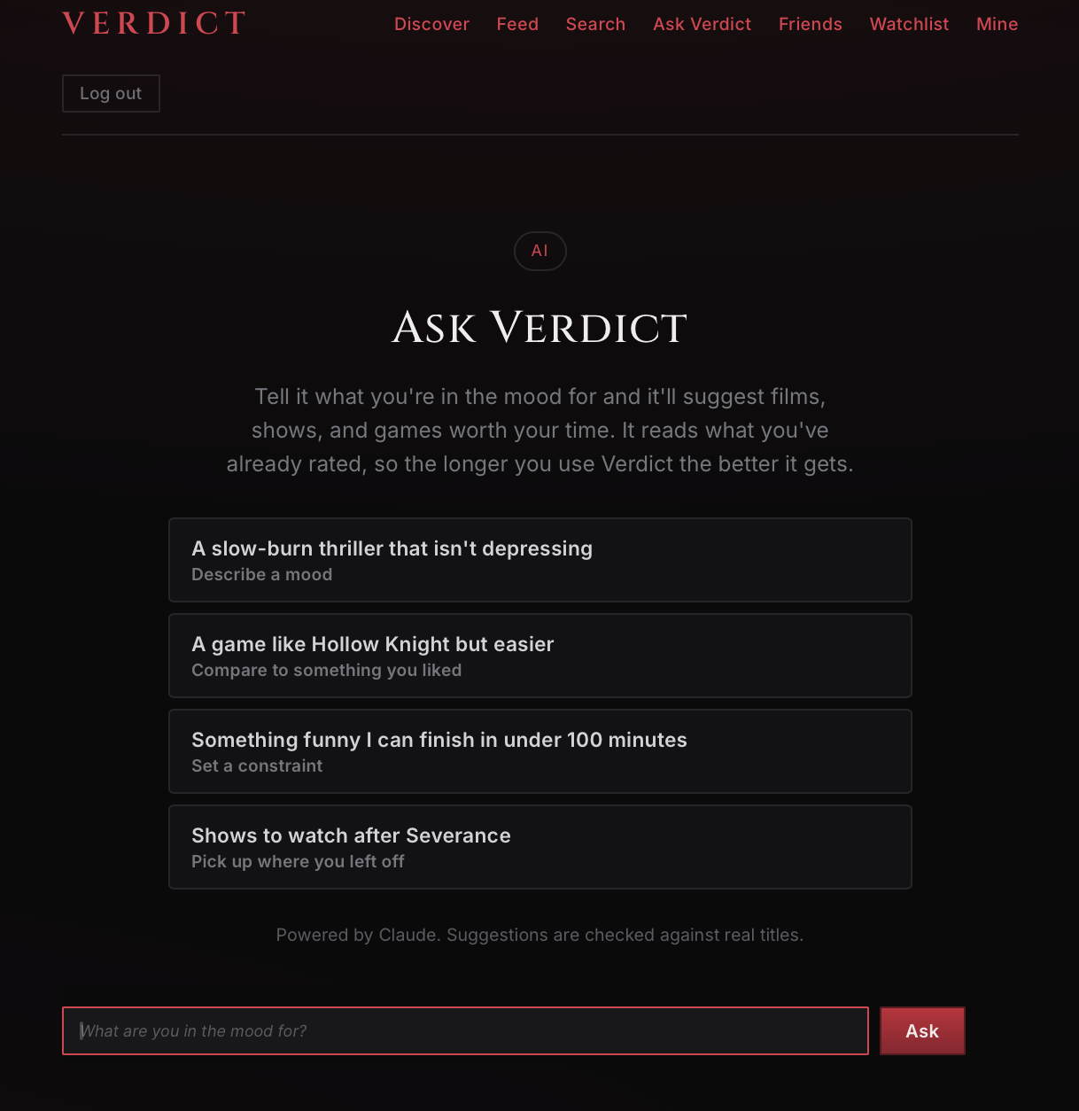 Ask Verdict